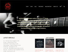 Tablet Screenshot of nehrecords.com